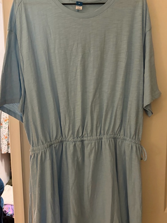 Old Navy Dresses & Skirts - Old Navy Light Blue Cinched-Waist Dress